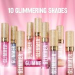REVLON Super Lustrous Glimmer Gloss, Non-Sticky Lip Gloss, High-Shine ... - Image 6