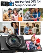 True 5K Digital Camera for Photography, Autofocus 80MP with 18X Digita... - Image 3
