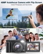 4K Digital Camera for Photography and Video, Autofocus Anti-Shake 48MP... - Image 4