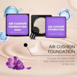 Air Cushion CC Cream with Mushroom Puff,Lightweight Concealer for All ... - Image 7