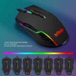 RedThunder K10 Wired Gaming Keyboard and Mouse and Wrist Rest Combo, R... - Image 4