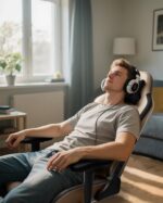 AutoFull C3 Gaming Chair, Racing Style Gaming Chair with Ergonomic Lum... - Image 3