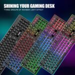 RedThunder K10 Wireless Gaming Keyboard and Mouse Combo, LED Backlit R... - Image 5