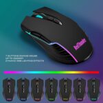 RedThunder K10 Wireless Gaming Keyboard and Mouse Combo, LED Backlit R... - Image 7