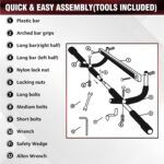 Pull Up Bar for Doorway, Upgrade Chin up Bar for Doorway Without Screw... - Image 4