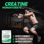 Creatine Monohydrate Powder 500g, Pure Micronized Creatine Supplements... - Image 5