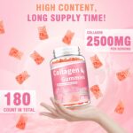 180 Count Collagen Gummies 2500mg Collagen Protein Type I II III V X w... - Image 3