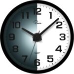 WallarGe Night Light Wall Clock for Bedroom - Silent Lighted up Wall C... - Image 3