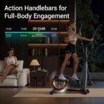 CURSOR FITNESS Elliptical Machine，Elliptical Machine for Home Elliptic... - Image 4