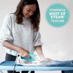 Sunbeam Turbo Steam Iron, 1400 Watt, Nonstick Ceramic Soleplate, Horiz... - Image 3