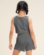 Stelle Girls 2 Piece Outfits Cute Sleeveless Summer Short Sets Athleti... - Image 4