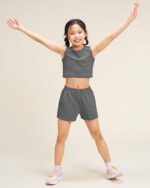 Stelle Girls 2 Piece Outfits Cute Sleeveless Summer Short Sets Athleti... - Image 6