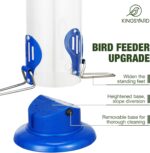 Kingsyard Upgraded Bluebird Feeder for Outdoors Hanging - Metal Mealwo... - Image 3