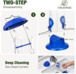 Kingsyard Upgraded Bluebird Feeder for Outdoors Hanging - Metal Mealwo... - Image 5