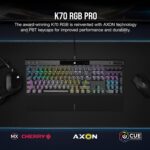 Corsair K70 RGB PRO Mechanical Wired Gaming Keyboard – Cherry MX Brown... - Image 3
