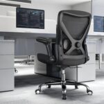 Ergonomic Workplace Chair-Pc PU Leather-based X-Formed Desk Chair-Gaming ... - Image 5