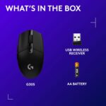 Logitech G305 LIGHTSPEED Wi-fi Gaming Mouse, Hero 12K Sensor, 12,00... - Image 3