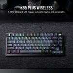 Corsair K65 Plus Wi-fi 75% RGB Mechanical Gaming Keyboard – Pre-Lub... - Image 3