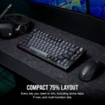 Corsair K65 Plus Wi-fi 75% RGB Mechanical Gaming Keyboard – Pre-Lub... - Image 4