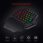 Redragon K585 DITI Wired One-Handed RGB Mechanical Gaming Keyboard, 42... - Image 3