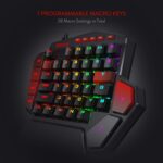 Redragon K585 DITI Wired One-Handed RGB Mechanical Gaming Keyboard, 42... - Image 4
