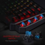 Redragon K585 DITI Wired One-Handed RGB Mechanical Gaming Keyboard, 42... - Image 5