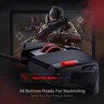 Redragon M612 Predator RGB Gaming Mouse, 8000 DPI Wired Optical Mouse ... - Image 6