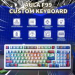 x Aula F99 Wi-fi Gaming Keyboard, Bluetooth Mechanical Keyboard Sizzling... - Image 3