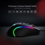 Redragon M612 Predator RGB Gaming Mouse, 8000 DPI Wired Optical Mouse ... - Image 8