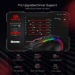 Redragon M612 Predator RGB Gaming Mouse, 8000 DPI Wired Optical Mouse ... - Image 9