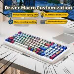 x Aula F99 Wi-fi Gaming Keyboard, Bluetooth Mechanical Keyboard Sizzling... - Image 7