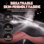 Pink Gaming Chair Cute with Cat Ears Paw Lumbar and Cushion,Ergonomic ... - Image 8