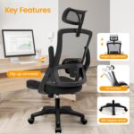 NEO CHAIR Ergonomic Workplace Desk Chair Excessive Again Laptop Gaming Mesh C... - Image 4