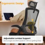 NEO CHAIR Ergonomic Workplace Desk Chair Excessive Again Laptop Gaming Mesh C... - Image 5