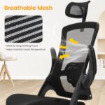 NEO CHAIR Ergonomic Workplace Desk Chair Excessive Again Laptop Gaming Mesh C... - Image 7