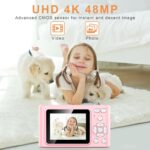 Digital Digital camera, Digital camera for Children, UHD 4K 48MP Level and Shoot Digital C... - Image 3