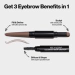 Revlon Eyebrow Pencil & Powder, ColorStay Forehead Creator 2-in-1 Eye Make... - Image 5