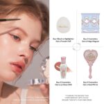 Flower Is aware of Little Angel 9-Coloration Eyeshadow Palette - 6 Matte+3 Shimme... - Image 3