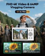 Digital Digital camera, 4K Vlogging Digital camera with Autofocus, 64MP, 16X Zoom, 64G... - Image 3