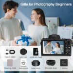 8K Digital Cameras for Pictures, WiFi 64MP Vlogging Digital camera for YouT... - Image 3