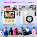 Children Digicam Instantaneous Print, Secure Toddler Digicam, HD Digital Cameras 16X... - Image 5
