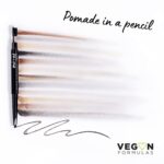 NYX PROFESSIONAL MAKEUP Fill & Fluff Eyebrow Pomade Pencil, Ash Brown - Image 3