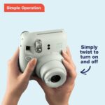 Fujifilm Instax Mini 12 Prompt Digital camera Clay White (Renewed) - Image 3