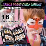 Face Portray Equipment for Youngsters, 24 Colours Washable Face Paint, Protected for Se... - Image 3