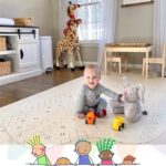 Yay Mats Trendy Additional Massive Child Play Mat. Mushy, Thick, Non-Poisonous Foa... - Image 3