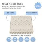 Yay Mats Trendy Additional Massive Child Play Mat. Mushy, Thick, Non-Poisonous Foa... - Image 4