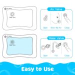 Tummy Time Water Mat丨Inflatable Tummy Time Water Play Mat for Infants, ... - Image 4