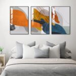 Black Body Summary Vivid Model Wall Artwork 3-piece Set of Well-known Paint... - Image 3