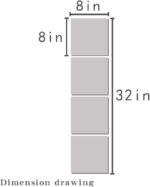 4 Pack Acrylic Mirrors for Wall,8 x 8 Inch Self Adhesive Frameless Sma... - Image 3