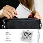 Betus Digital Journey Alarm Clock - Foldable Calendar Temperature Timer... - Image 4